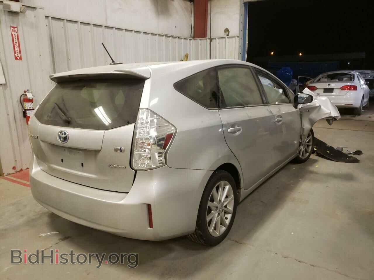 2013 TOYOTA PRIUS - VIN: JTDZN3EU0D3262692 - Фото 4