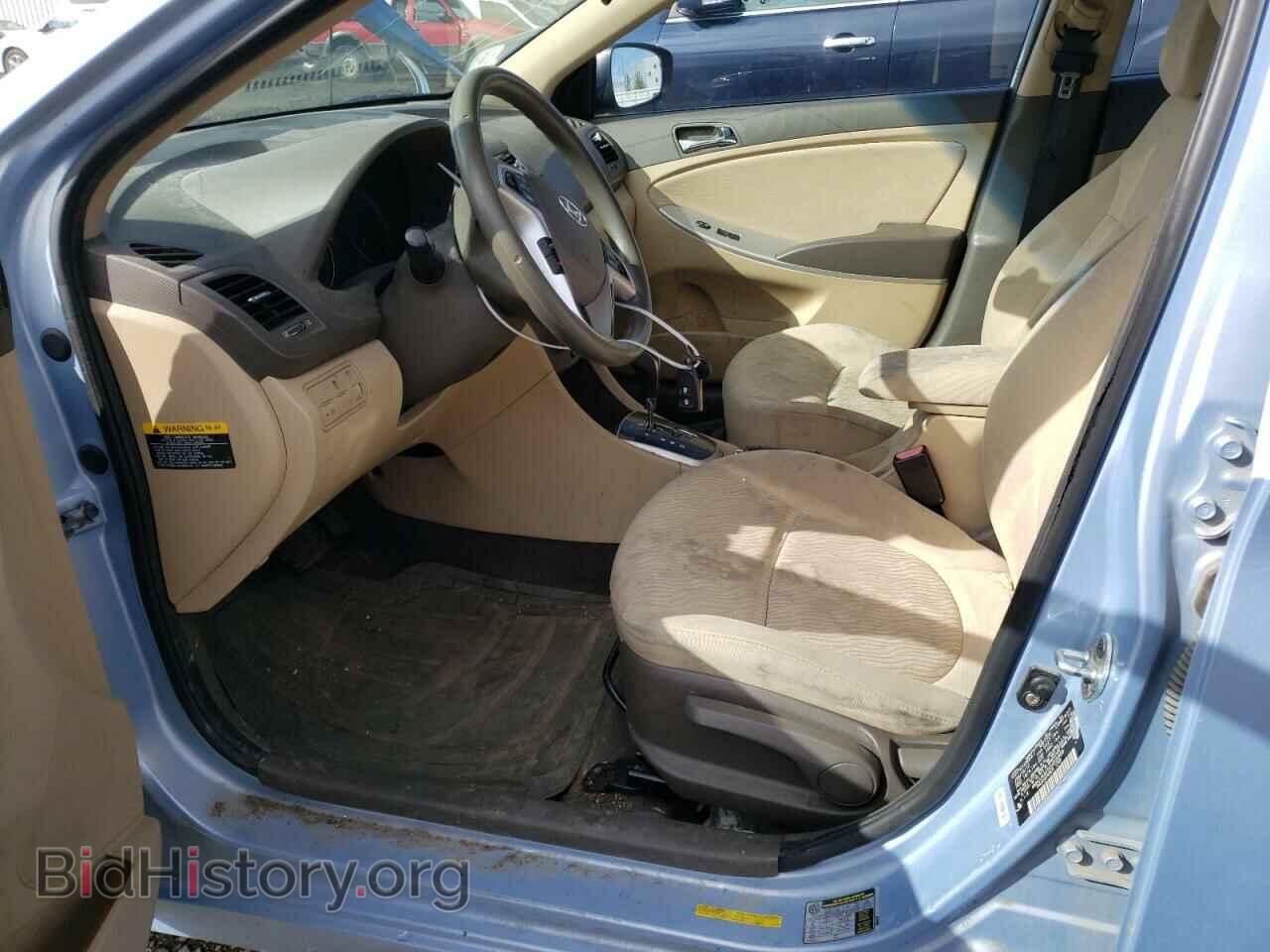 2012 HYUNDAI ACCENT - VIN: KMHCU4AE5CU209908 - Фото 7