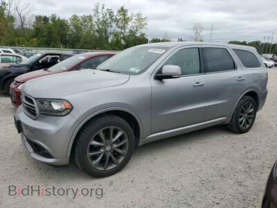 2018 Dodge DURANGO GT, серебристый — VIN 1C4RDJDG3JC346052, Copart