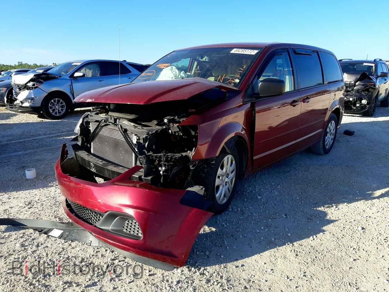 Фотография 2C4RDGBG9GR171778 - DODGE CARAVAN 2016