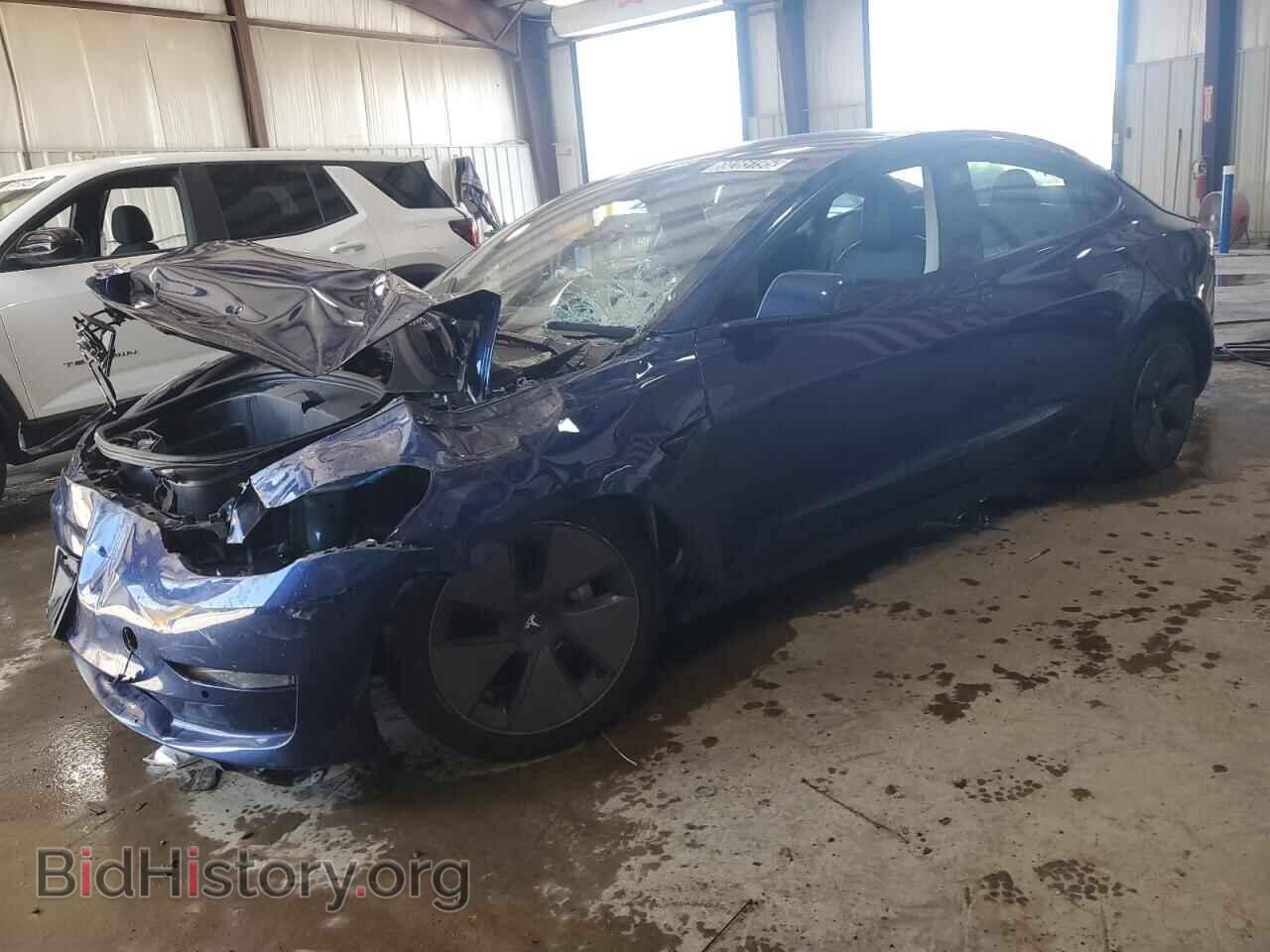 Photo 5YJ3E1EB7MF978923 - TESLA MODEL 3 2021