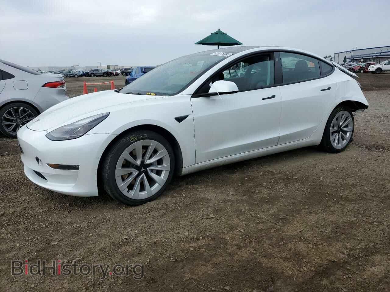 Фотография 5YJ3E1EB4NF143914 - TESLA MODEL 3 2022