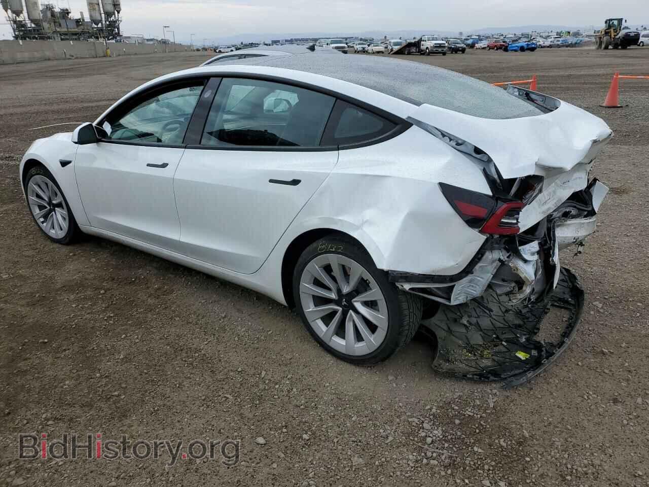2022 TESLA MODEL 3 - VIN: 5YJ3E1EB4NF143914 - Фото 2