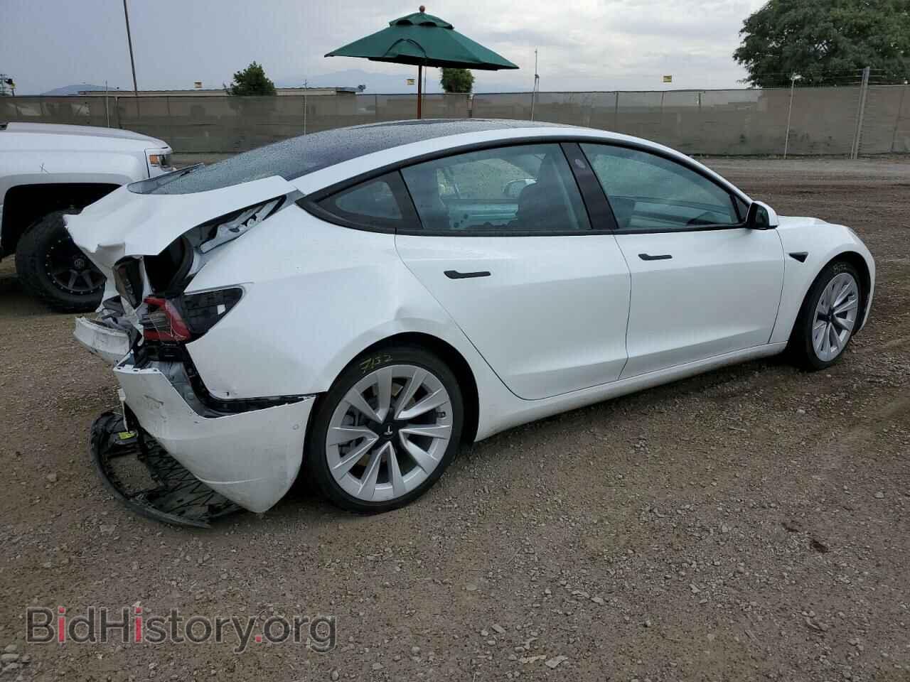 2022 TESLA MODEL 3 - VIN: 5YJ3E1EB4NF143914 - Фото 3