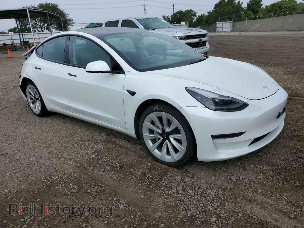 2022 TESLA MODEL 3 - VIN: 5YJ3E1EB4NF143914 - Фото 4