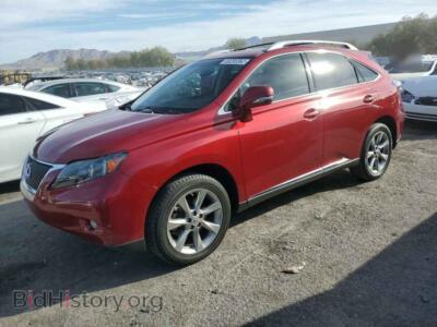 2012 Lexus RX350 RX 350, красный — VIN 2T2ZK1BA6CC084960, Copart