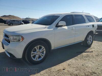 2012 Dodge DURANGO Crew, white — VIN 1C4RDHDG6CC211787, Copart