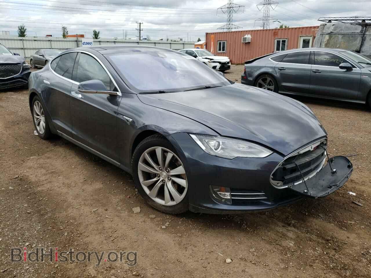 2015 TESLA MODEL S - VIN: 5YJSA1S27FF091725 - Фото 4
