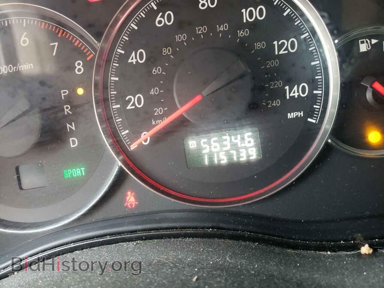 2008 SUBARU OUTBACK - VIN: 4S4BP61C787345587 - Фото 8