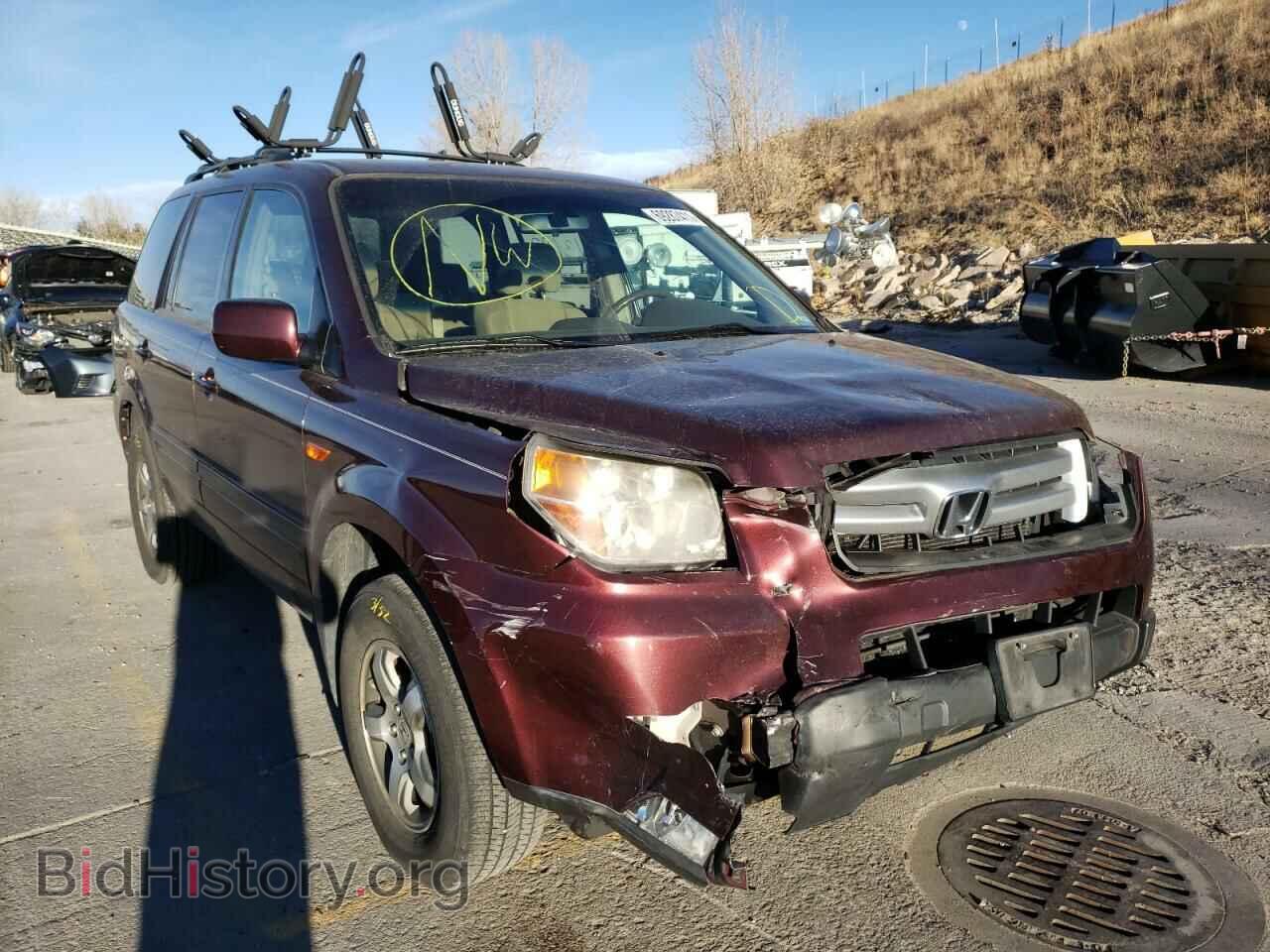 Photo 5FNYF18457B029570 - HONDA PILOT 2007