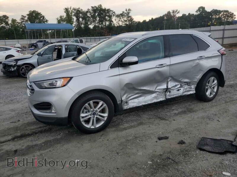2019 Ford EDGE SEL (VIN 2FMPK3J96KBC57569) — фото 1 из 15, Copart, повреждение: бок