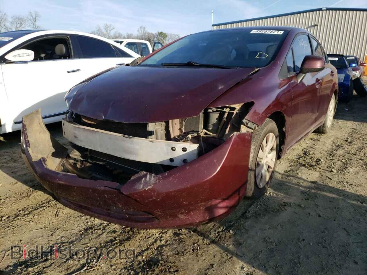 2012 HONDA CIVIC - VIN: 19XFB2F5XCE043811 - Фото 2