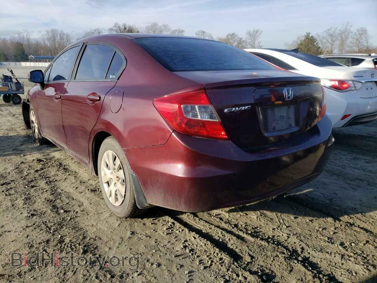 2012 HONDA CIVIC - VIN: 19XFB2F5XCE043811 - Фото 3