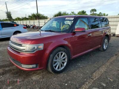 2019 Ford FLEX Flex Limit, red — VIN 2FMHK6D87KBA18699, Copart