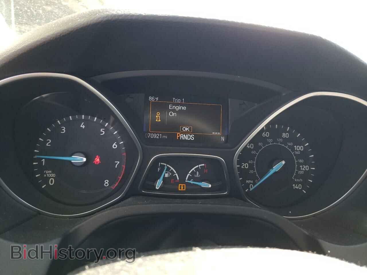 2017 FORD FOCUS - VIN: 1FADP3H2XHL206513 - Фото 9
