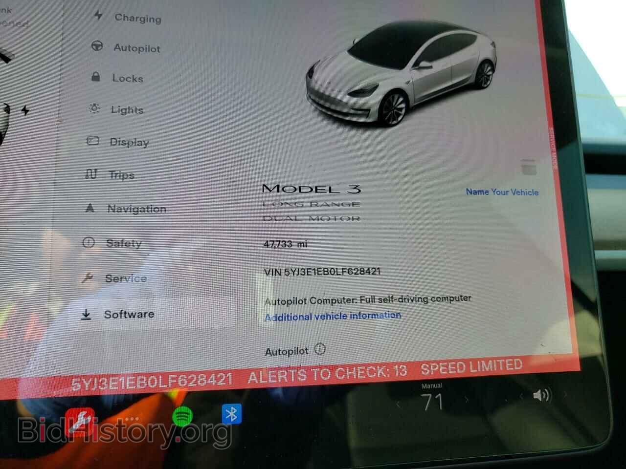2020 TESLA MODEL 3 - VIN: 5YJ3E1EB0LF628421 - Photo 9