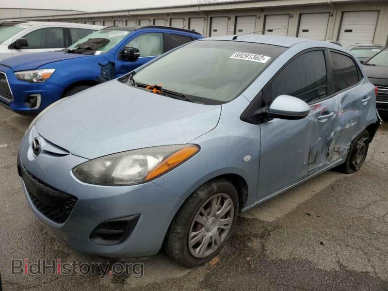 2013 Mazda 2 MAZDA2 (VIN JM1DE1KY7D0162953) — фото 1 из 12, Copart, повреждение: бок