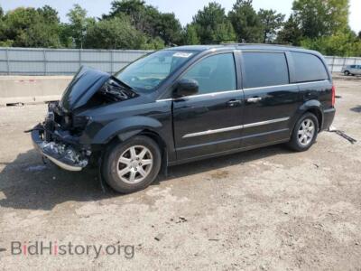 2011 Chrysler MINIVAN Touring, black — VIN 2A4RR5DG7BR649587, Copart