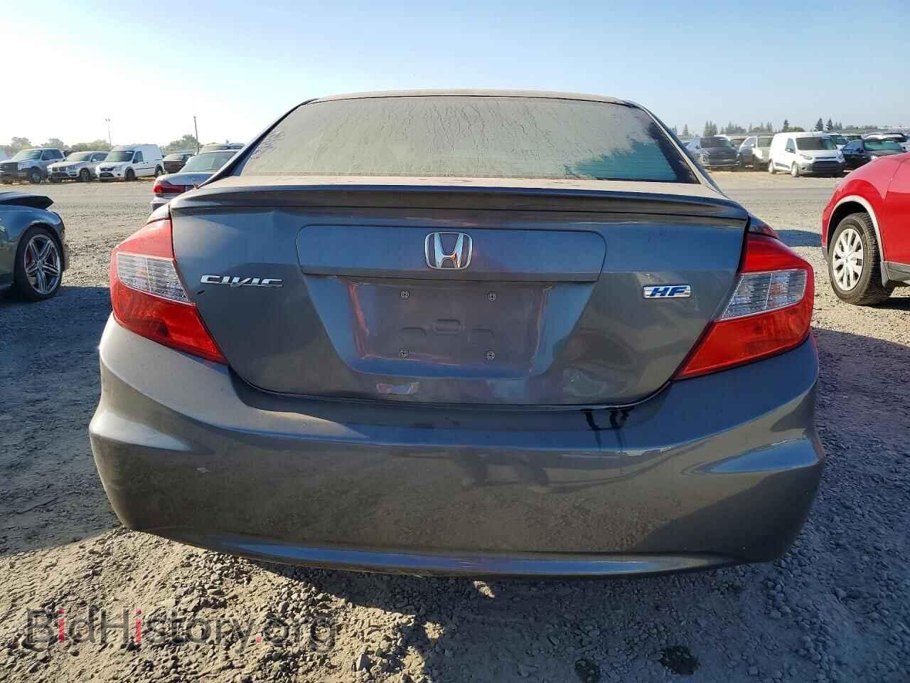 2012 HONDA CIVIC - VIN: 2HGFB2F65CH318757 - Фото 6