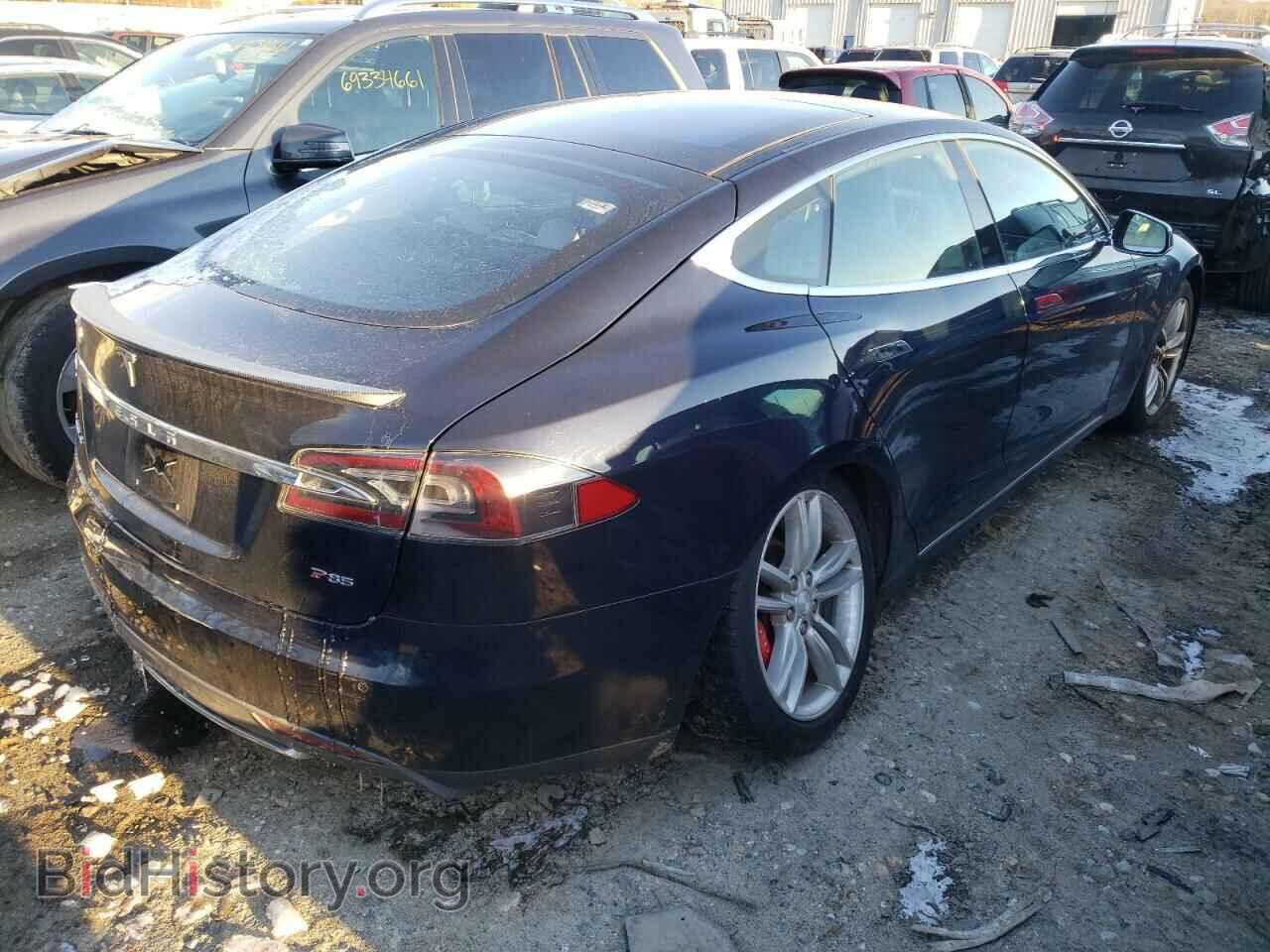 2014 TESLA MODEL S - VIN: 5YJSA1H10EFP44974 - Фото 4