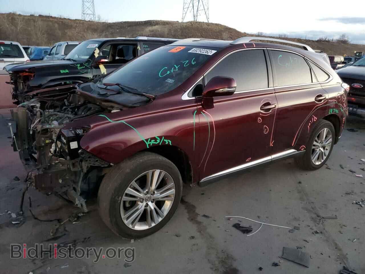 Фотография 2T2ZK1BA9FC163852 - LEXUS RX350 2015