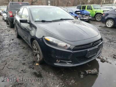2013 Dodge DART Dart SXT, черный — VIN 1C3CDFBH2DD153196, Copart