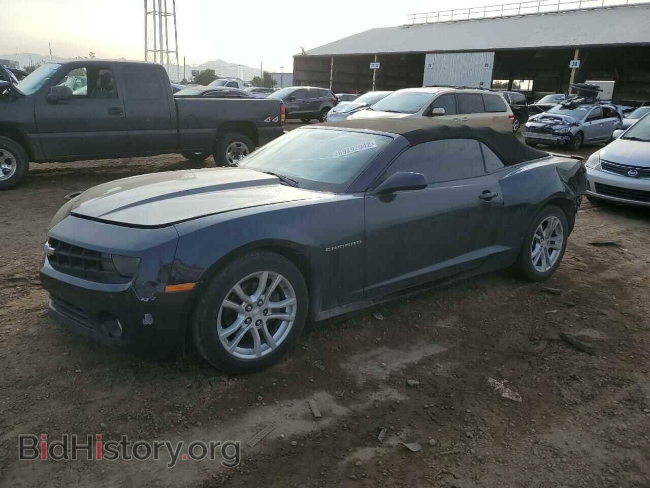 Photo 2G1FB3D37D9235557 - CHEVROLET CAMARO 2013