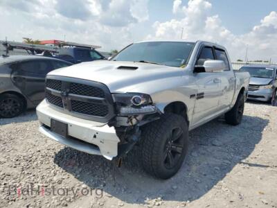 2018 RAM 1500 Sport, белый — VIN 1C6RR7MT0JS259871, Copart