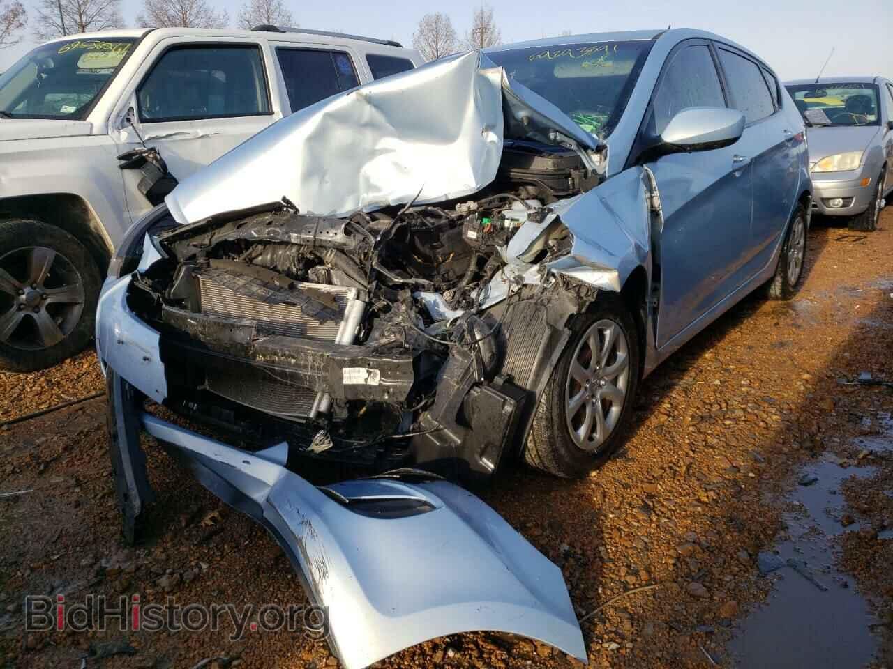2014 HYUNDAI ACCENT - VIN: KMHCT5AE1EU186798 - Фото 2