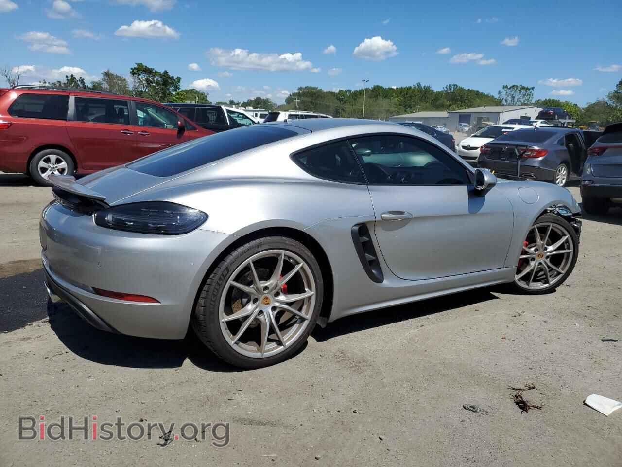 2018 PORSCHE CAYMAN - VIN: WP0AA2A81JK261774 - Фото 3