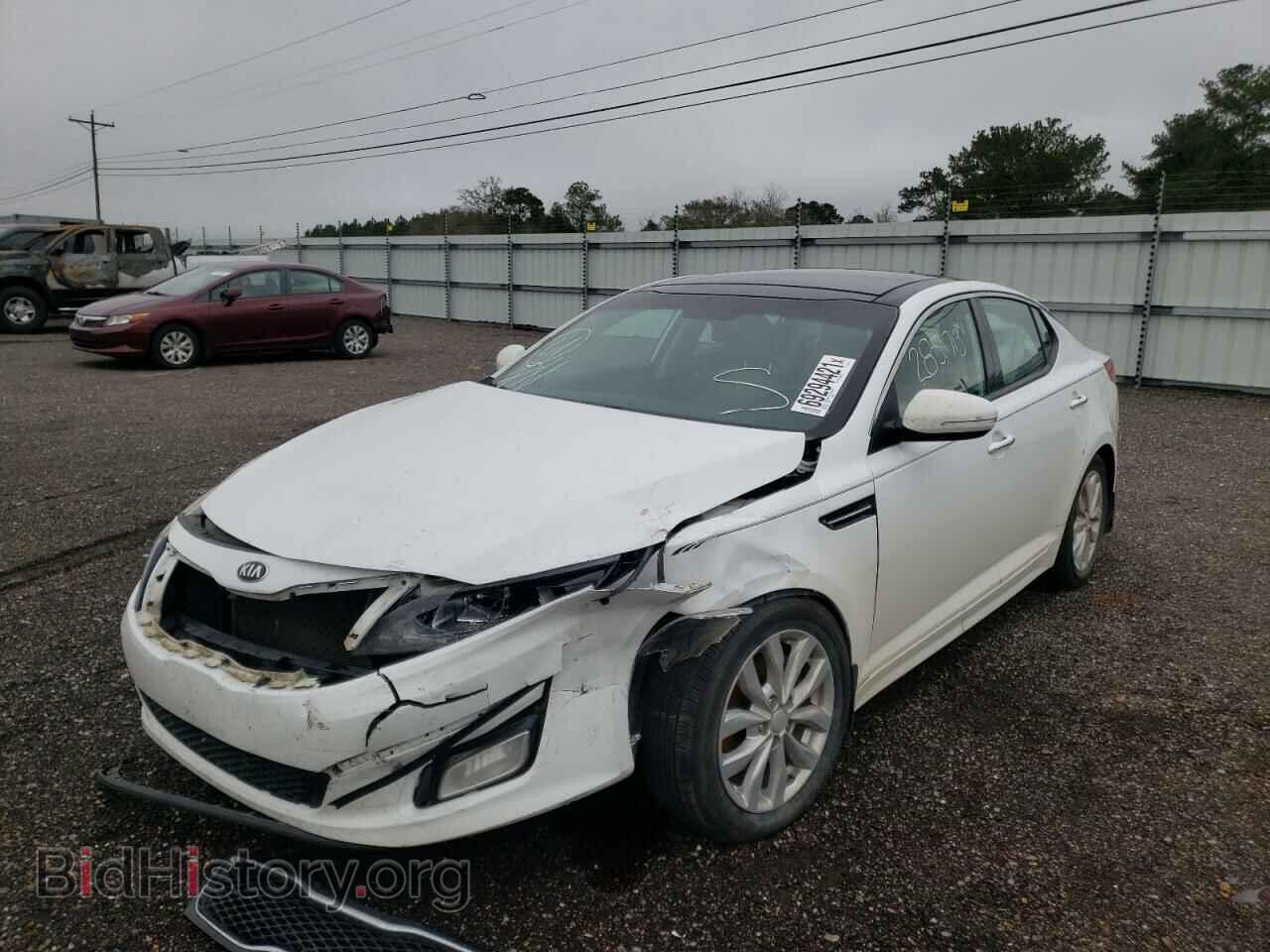 2015 KIA OPTIMA - VIN: 5XXGN4A73FG447223 - Фото 2