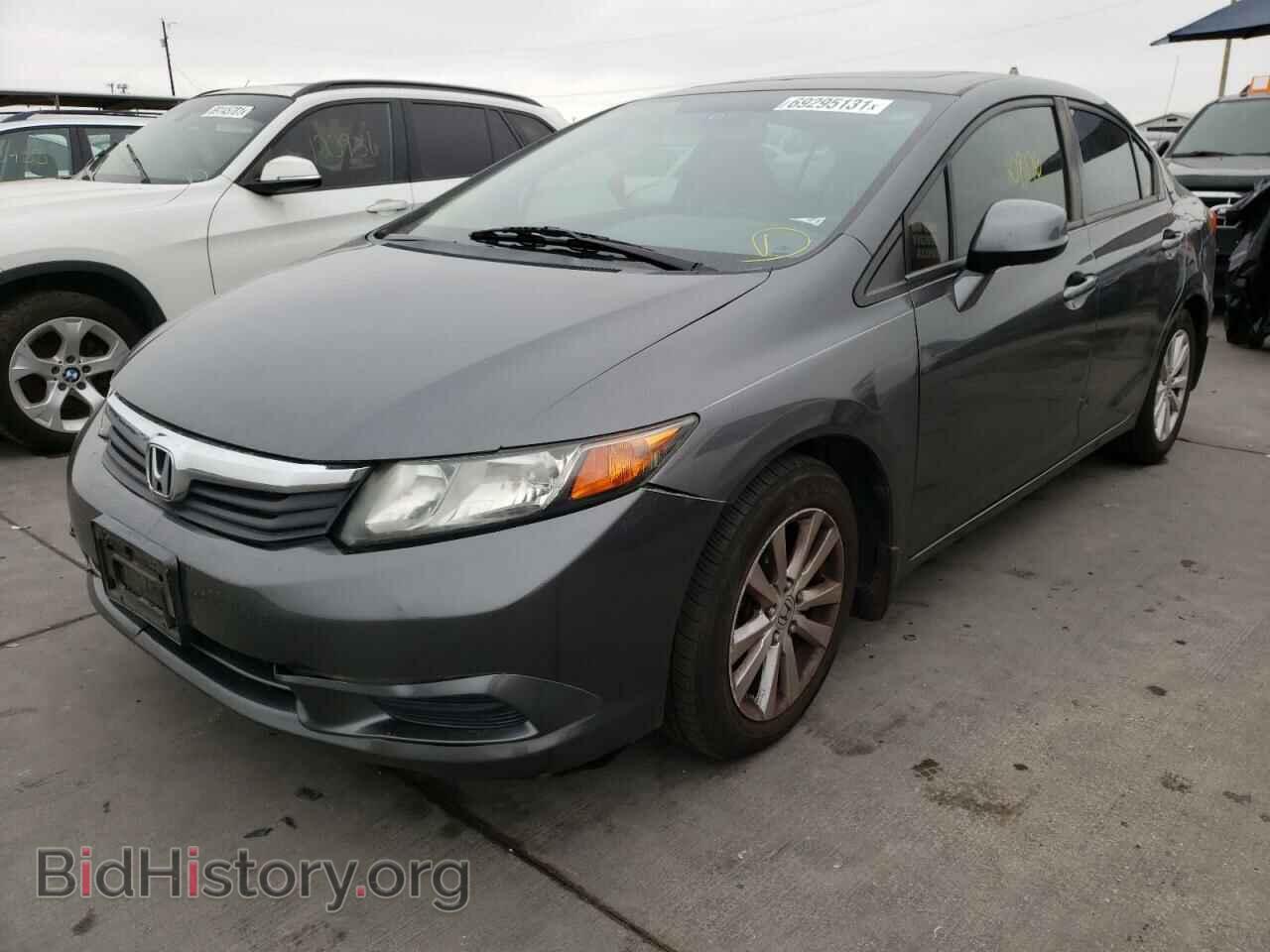 2012 HONDA CIVIC - VIN: 2HGFB2F91CH592578 - Фото 2