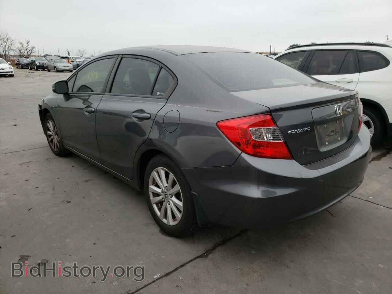 2012 HONDA CIVIC - VIN: 2HGFB2F91CH592578 - Фото 3