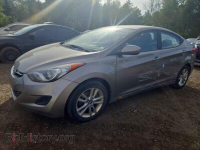 2012 Hyundai ELANTRA GLS, бежевый — VIN 5NPDH4AE2CH143003, Copart