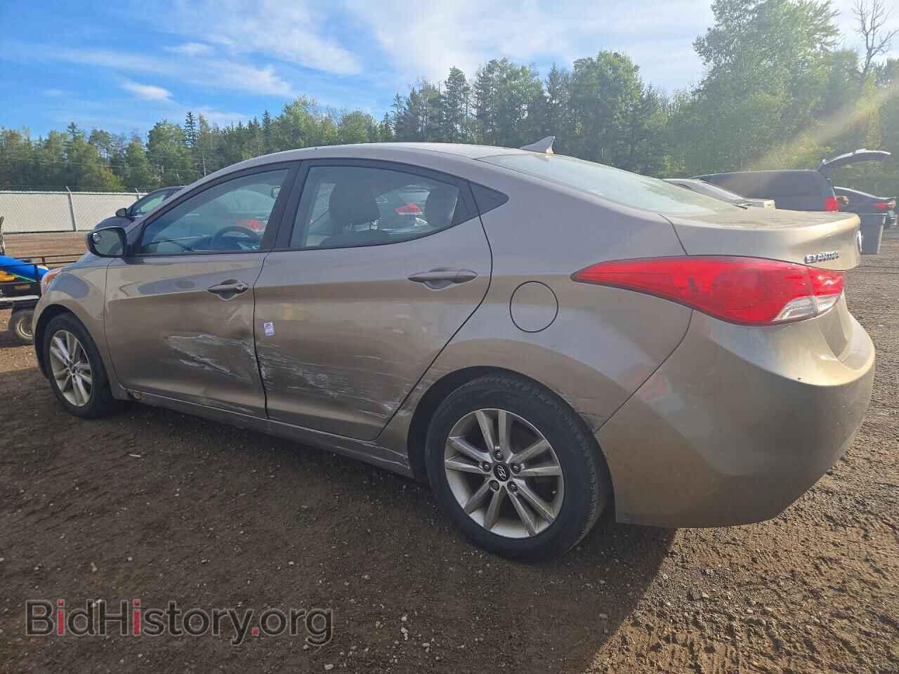 2012 HYUNDAI ELANTRA - VIN: 5NPDH4AE2CH143003 - Фото 2