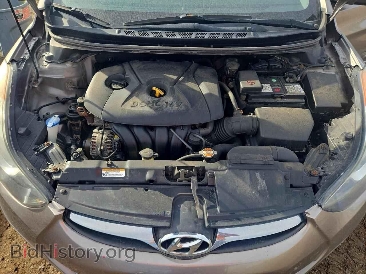 2012 HYUNDAI ELANTRA - VIN: 5NPDH4AE2CH143003 - Фото 11