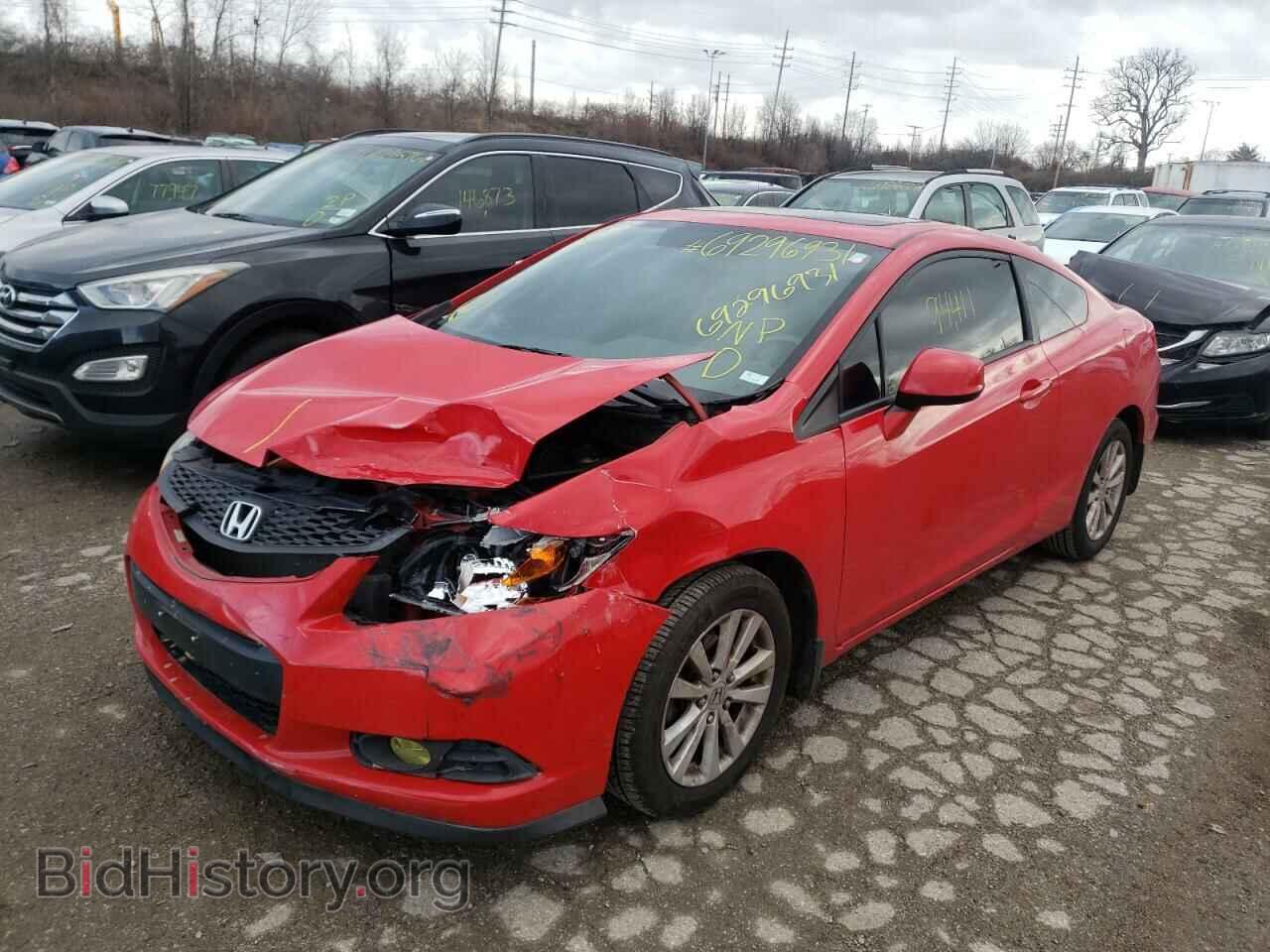 2012 HONDA CIVIC - VIN: 2HGFG3B83CH528935 - Фото 2