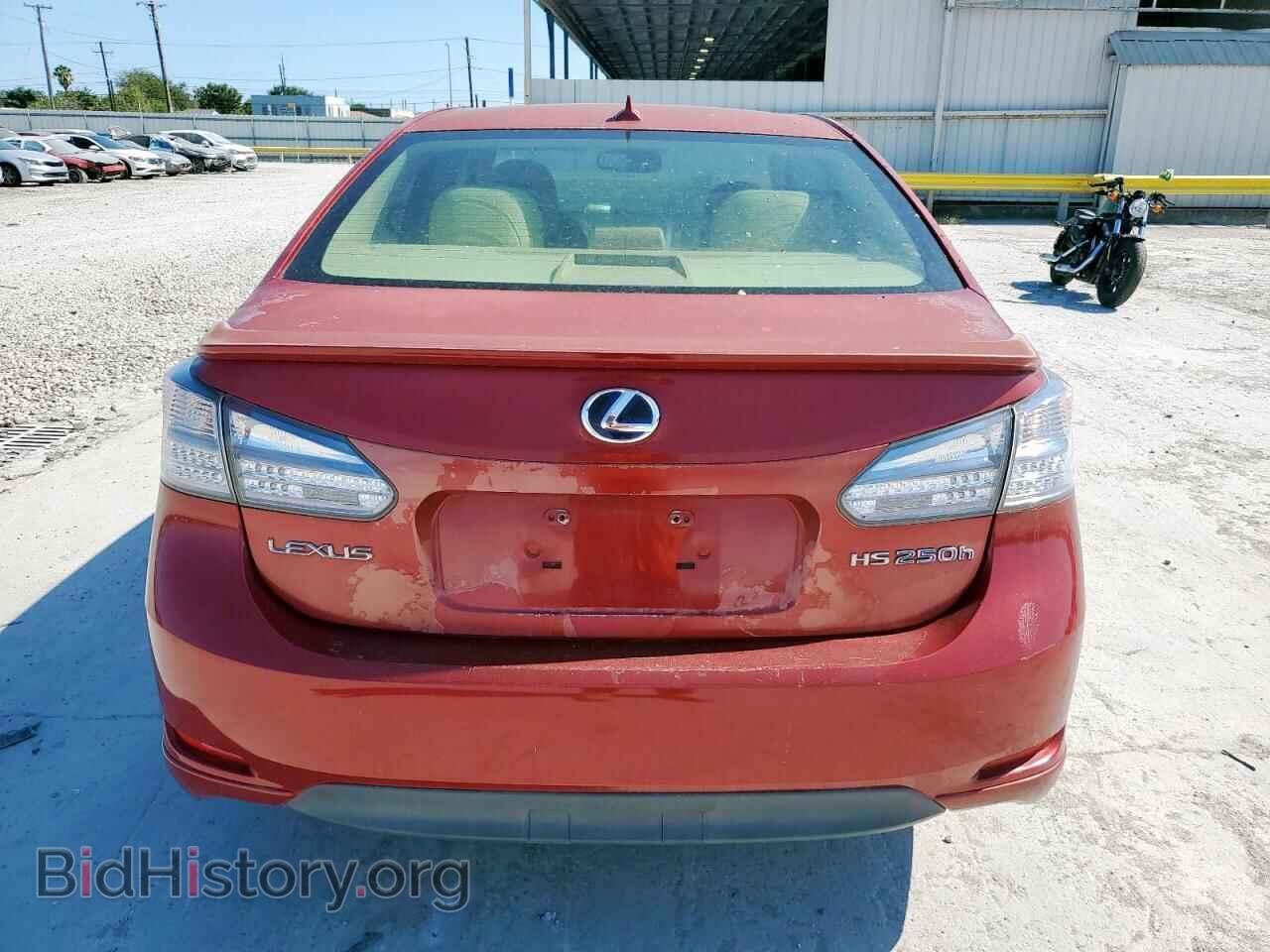 2010 LEXUS HS - VIN: JTHBB1BA8A2007636 - Фото 6
