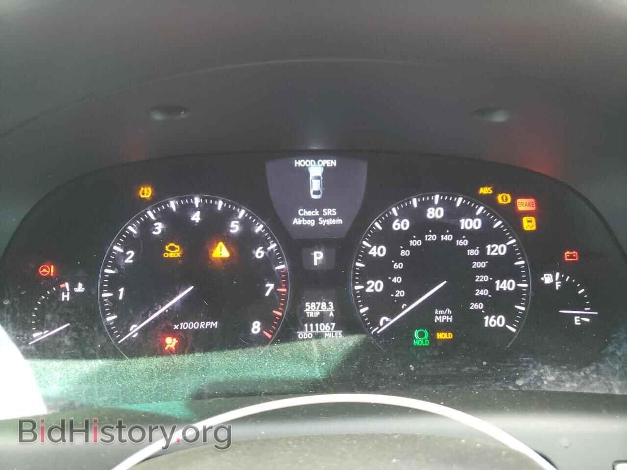 2010 LEXUS LS460 - VIN: JTHBL5EF6A5101542 - Фото 9