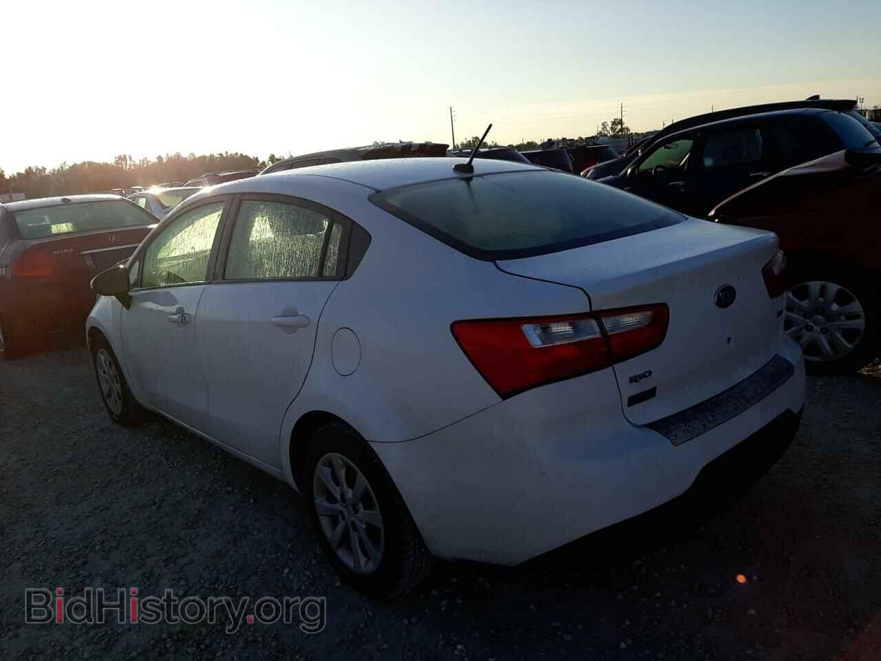 2013 KIA RIO - VIN: KNADM4A34D6283993 - Фото 2