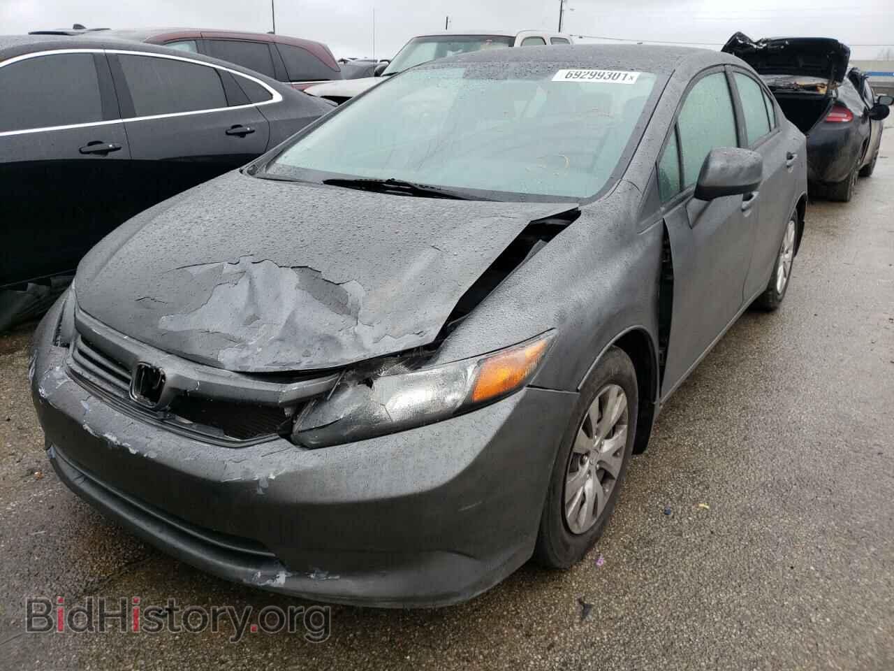 2012 HONDA CIVIC - VIN: 19XFB2F55CE087781 - Фото 2