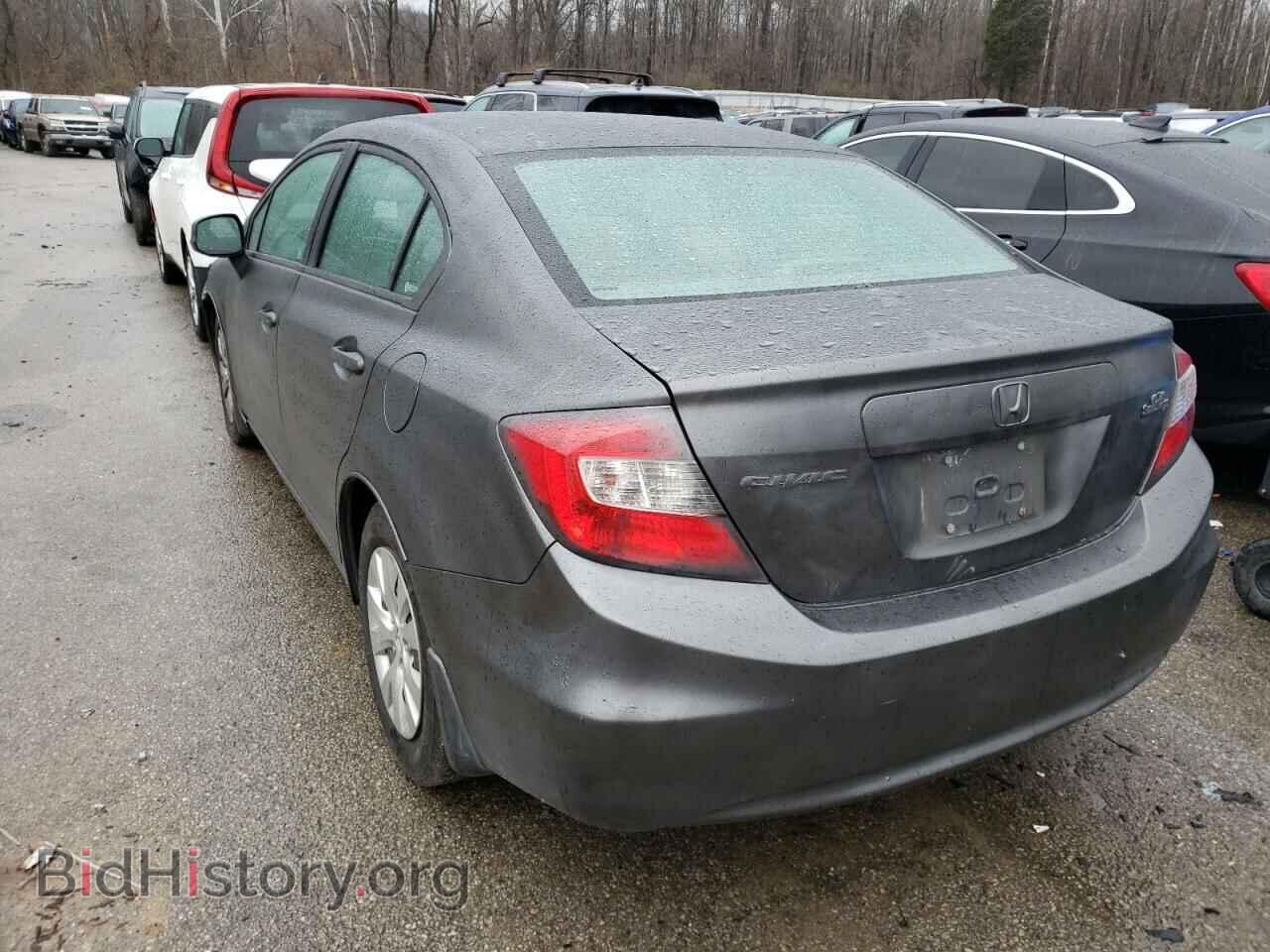 2012 HONDA CIVIC - VIN: 19XFB2F55CE087781 - Фото 3