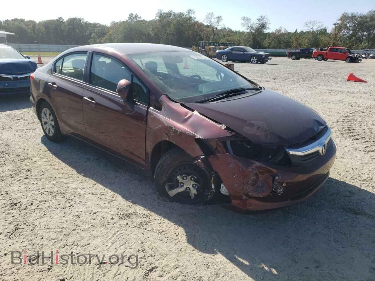 2012 HONDA CIVIC - VIN: 2HGFB2F52CH532757 - Фото 4