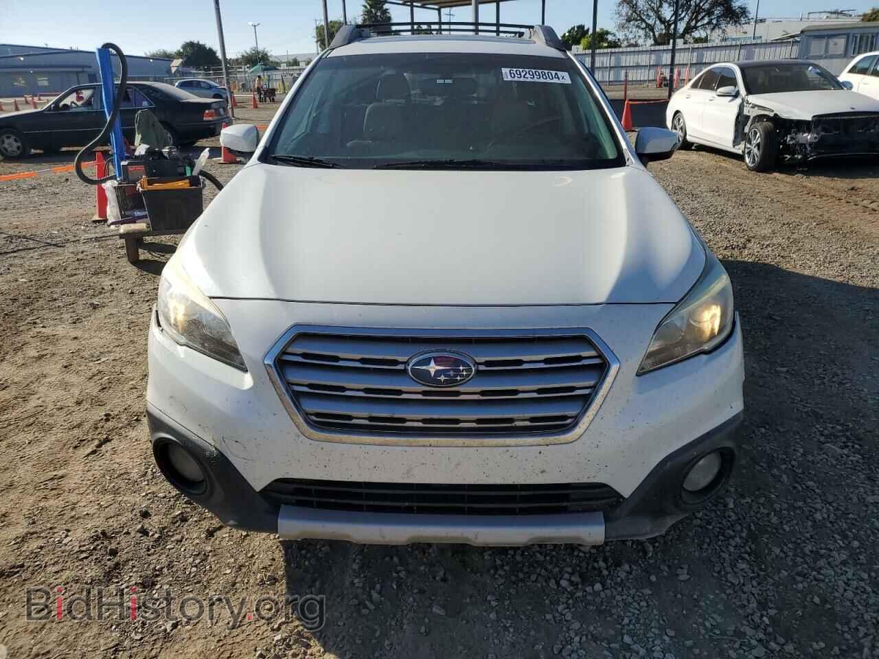 2016 SUBARU OUTBACK - VIN: 4S4BSBLC9G3299481 - Фото 5