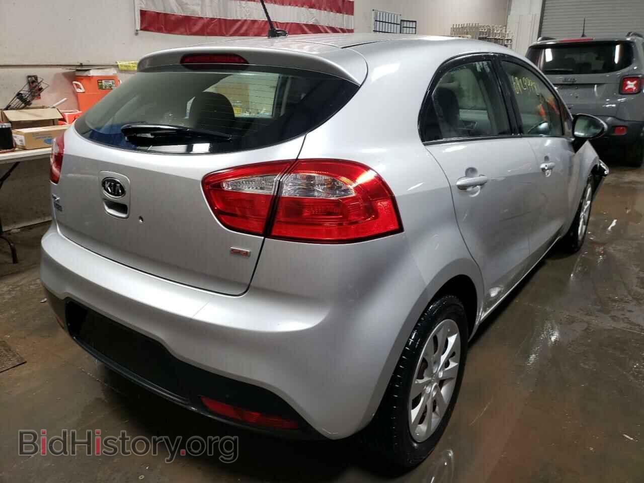 2012 KIA RIO - VIN: KNADM5A32C6070335 - Фото 4