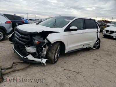 2016 Ford EDGE Edge Sport, white — VIN 2FMPK4AP2GBB48120, Copart