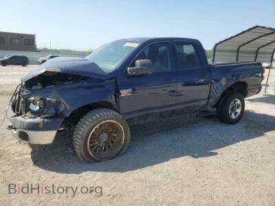 2008 Dodge RAM 2500 ST, синий — VIN 3D7KS28AX8G161299, Copart