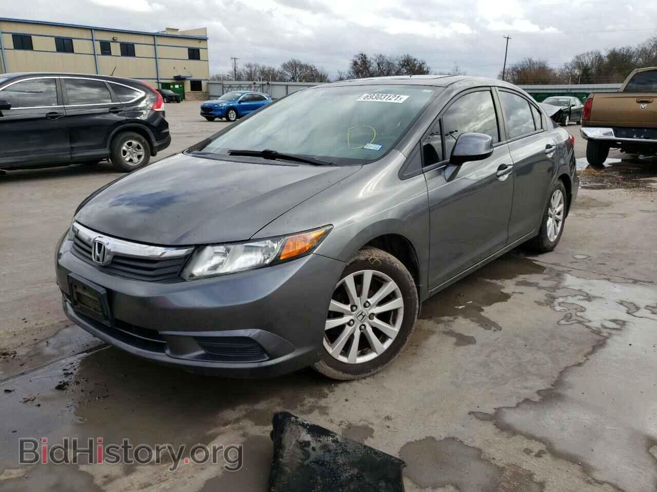 2012 HONDA CIVIC - VIN: 2HGFB2F99CH590495 - Фото 2