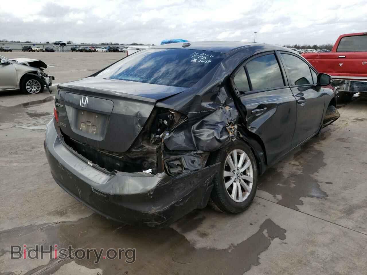 2012 HONDA CIVIC - VIN: 2HGFB2F99CH590495 - Фото 4