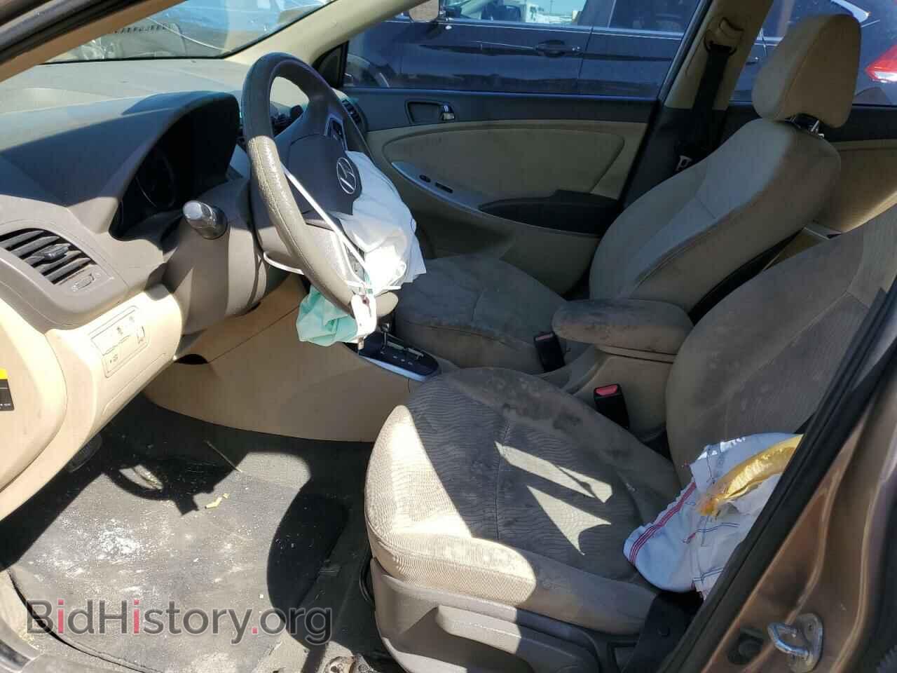 2012 HYUNDAI ACCENT - VIN: KMHCU4AE1CU268468 - Фото 7